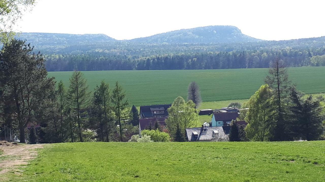 Ferienwohnung Rolle Schöna Exteriör bild